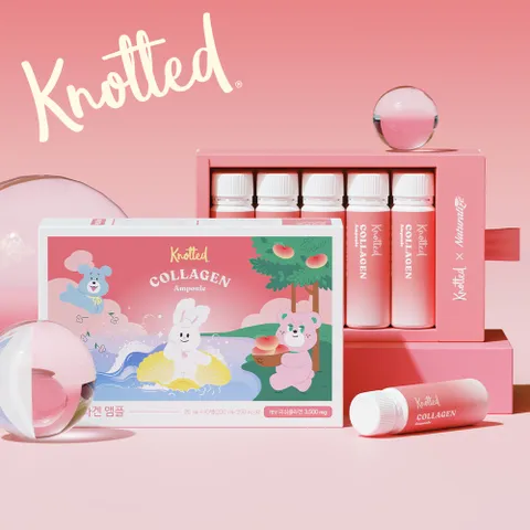 노티드 촉촉 콜라겐 앰플 1박스 (총10개입) / 납작복숭아맛 +할인쿠폰