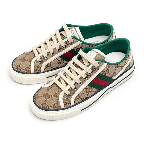 구찌 테니스 1977 GG 여성 스니커즈 606110-HVK20-9766 +무이자6개월
