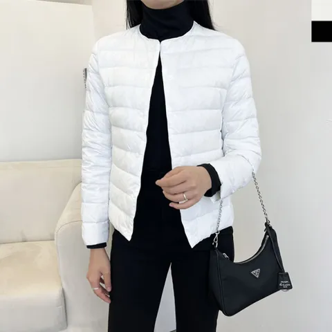 여성용 오리털 경량 패딩자켓 예쁜잠바 덕다운