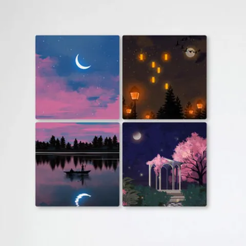 아트박스/꾸밈 ib931-멀티액자_밤하늘이보이는곳