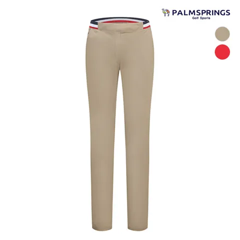 [팜스프링스] 여성 삼색 오비배색 팬츠