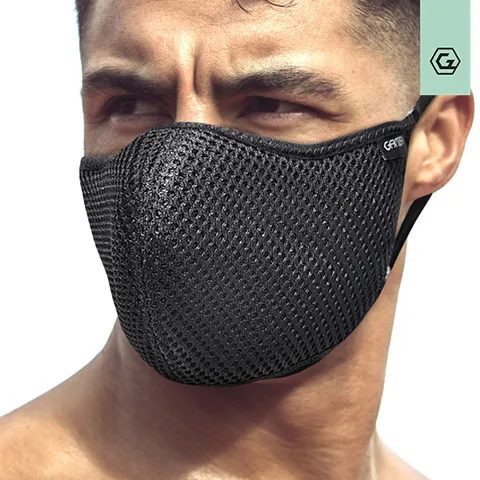 감자마스크 테크 에어 메쉬 망사 스포츠 마스크 T1