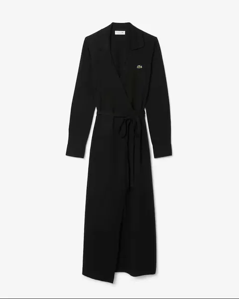 [현대백화점] 라코스테우먼 25FW 랩스타일 롱 폴로 드레스 EF6022-55N 031 +할인쿠폰