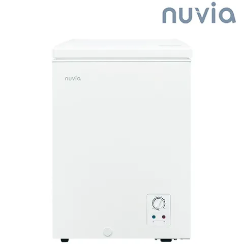 누비아 96L 8단 급속 미니 냉동고 NF-C100W / 소형 보존식 얼음 카페 사무실 음식점 아이스크림 냉동식품