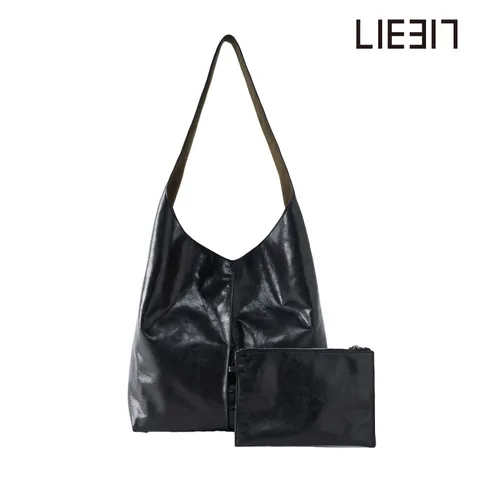 [LIE317] 라이317 26FW 리버서블 램스킨 시티백 + 파우치 - 현대Hmall