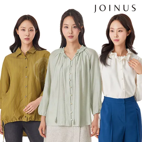 [조이너스] 조이너스여성모던오피스룩블라우스10종택1