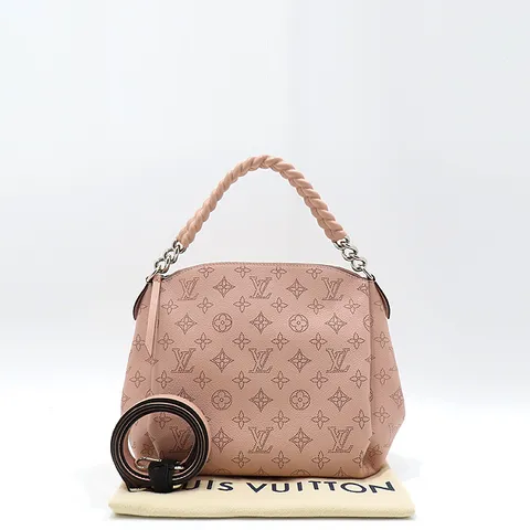 [중고] 루이비통 M51219 모노그램 마히나 인디핑크 퍼포레이션 바빌론 BB 숄더백 + 숄더스트랩 2WAY K45188 +할인쿠폰