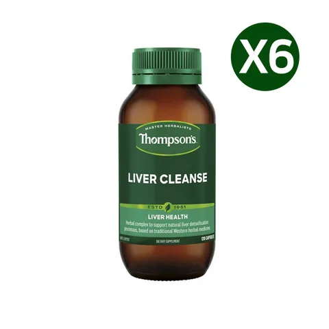 [해외직구] 톰슨 리버 클린스 120정 X6