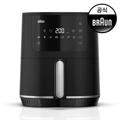 [브라운] 멀티프라이3 저소음 에어프라이어 4.3L 터치스크린 HF3030KBK