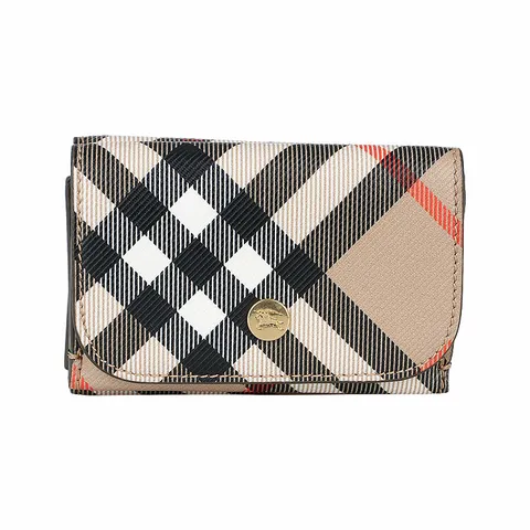 [버버리] 체크 COMPACT 컴팩트 중지갑 (8095291) +할인쿠폰 +무이자5개월