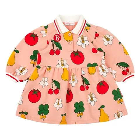 [현대백화점] 베베드피노 BP51OD261 올 오버 과일 베이비 카라 드레스