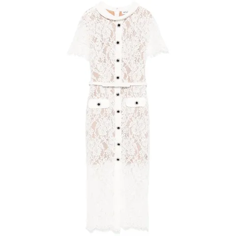 [해외배송] 셀프포트레이트  반팔원피스 RS25013MAW  WHITE 4795013 +할인쿠폰