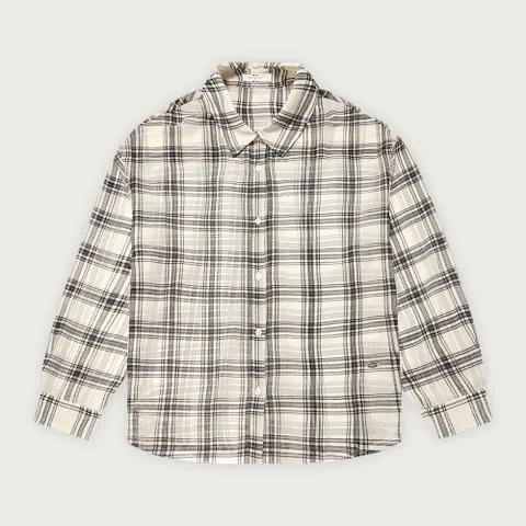 [행텐] 여성 폴리 체크 셔츠_025(10530-120-646-45) +할인쿠폰