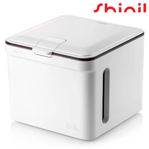 [신선 보관함]신일무선 멀티진공 쌀통 SVM-RE12T 진공쌀통 벌레방지 신선유지 잡곡 과일 신선 보관함