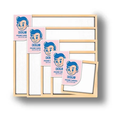 아트박스/한가람문구 미대오빠 프레임 캔버스 정방 20cm