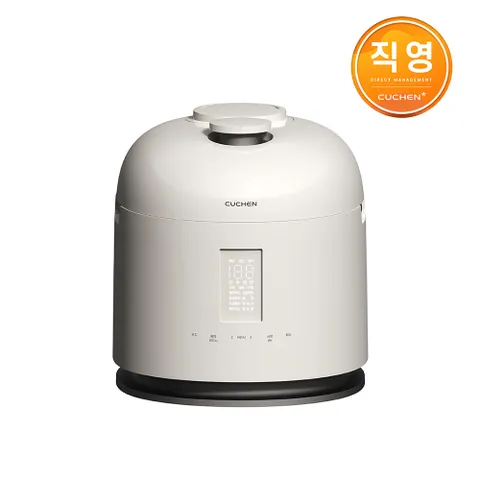쿠첸 123 6인용 풀스테인리스 듀얼프레셔  IH압력밥솥 CRT-XPD0670IEGW