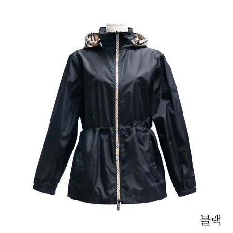 {버버리} 체크집업 윈드브레이커