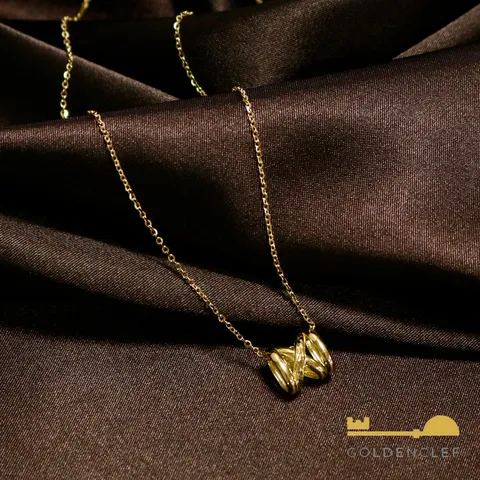 [100% MADE IN ITALY]{골든클레프} 18K 레가토 목걸이 +무이자12개월