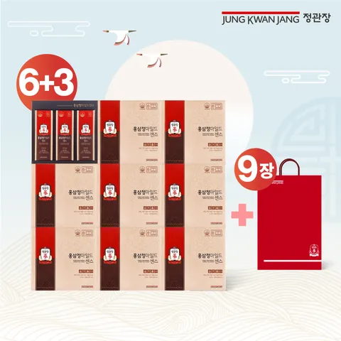 [10개월무이자+10000원일시불할인][정관장] 홍삼정 마일드센스 6박스 +3박스 +무이자10개월