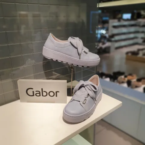 [현대백화점] 가버 리본끈 키높이 여성 컴포트 스니커즈 운동화 라벤더(HDD23 350LV)