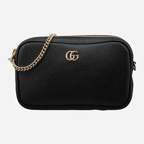 [60개월무이자][구찌]5F 772759 CAO0G 1000 GG 마몬트 미니백 블랙