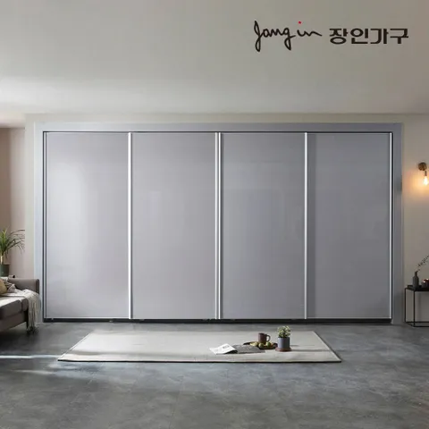 장인가구 드홈 글로우 슬라이딩 붙박이장 30CM