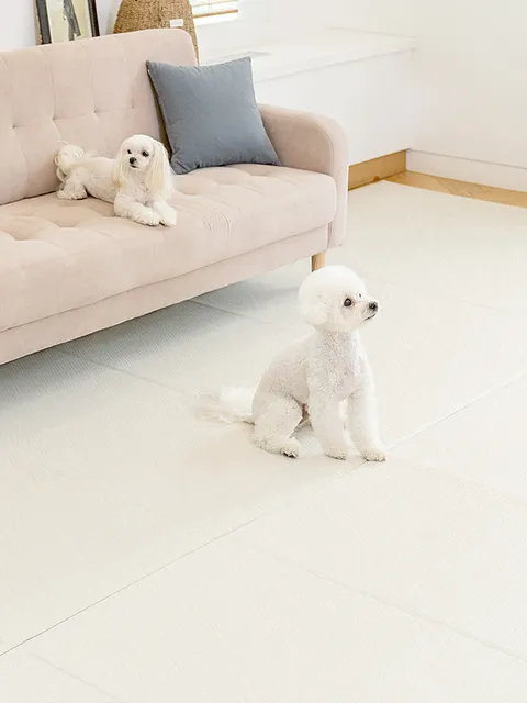 [Hmall 단독가] 디팡 [폴딩 140x60cm] 1칸 중대형견용(7mm) 펫플레이 강아지매트 디자인 선택