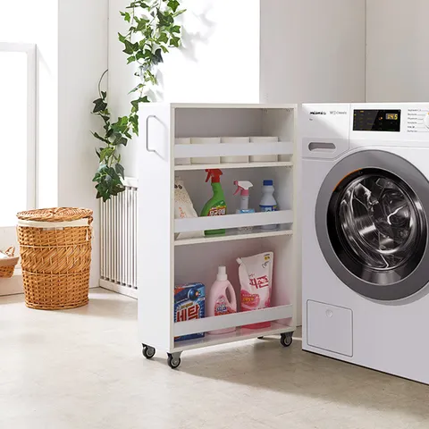 미니 틈새 수납장 세탁기장 23cm P0000QAM