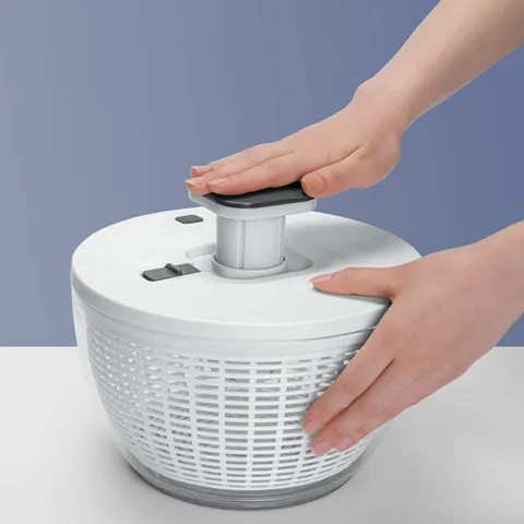 자동 야채 탈수기 야채 짤순이 4L 물기제거 채소짤순이 물뺴기 물털기 P785 +할인쿠폰