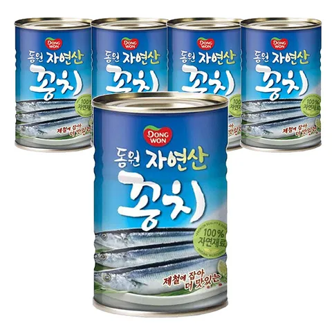 [H몰x동원] 꽁치 통조림 300g X 5캔