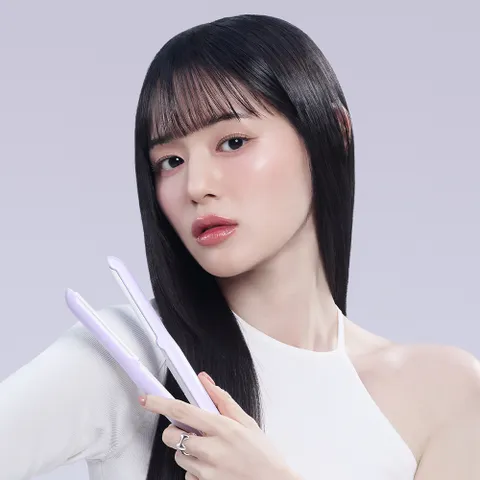 [7%다운쿠폰][GP105PP] 글램시크 OMG(오마이글램) 퍼플 - 미들사이즈 고데기 - 현대Hmall