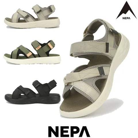 [현대백화점] [네파][트레킹화/샌들](7JD7672) 남여 공용 여름 메이브 캐주얼 벨크로 샌들(- 기존가 89.000원)