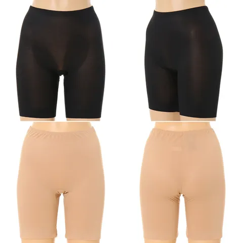 [현대백화점] [비너스]2종합포장 노라인 롱 사각 팬티 여성 팬티 쫀쫀하게 잡아주는 보정 팬티 세트(VPT6482L)