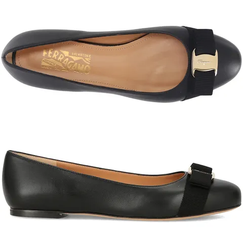 [페라가모] 바리나 발레리나 VARINA SOFT NERO 775746 플랫슈즈 여성구두 +할인쿠폰