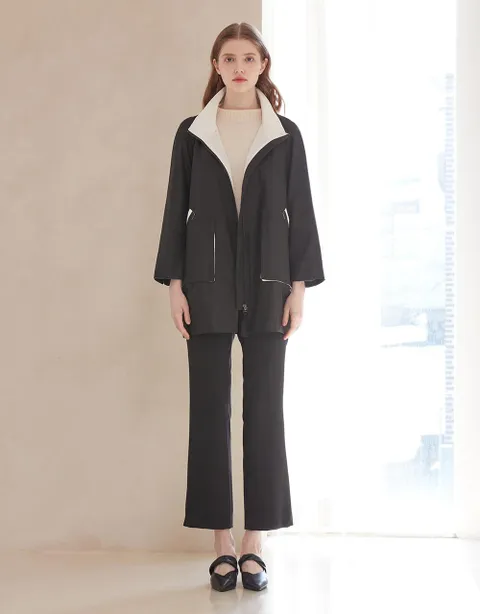 [현대백화점] [손정완] 이중 카라 점퍼 ZJP3131021