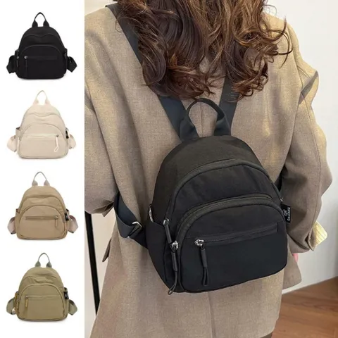 여자 나일론 캐주얼 미니 태블릿보관 학생 경량 백팩 +할인쿠폰