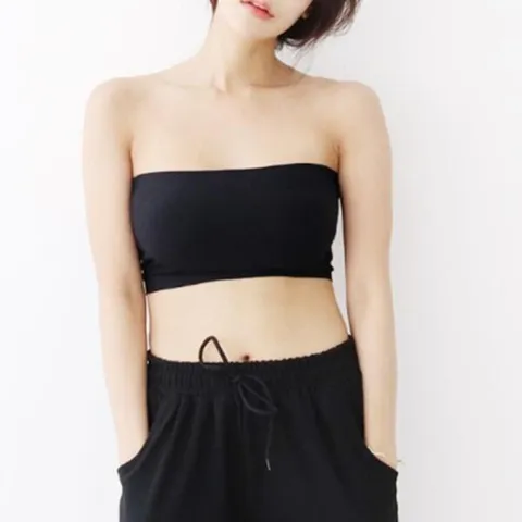 아트박스/신상오픈런 여성 여름 쿨링 무봉제 튜브탑 패드 일체형 +할인쿠폰