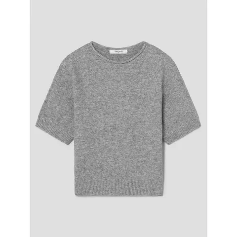 [에잇세컨즈] 반소매 윈터 니트 풀오버  그레이 (325X51LYK3) - 현대Hmall