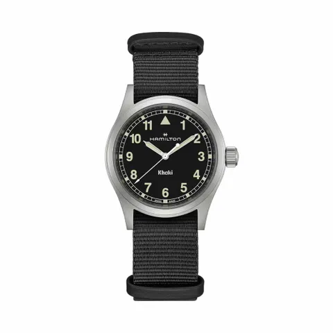 해밀턴 H69401430 카키필드 남성 나토밴드 쿼츠 38mm