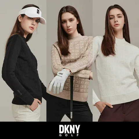 [런칭가 139000원][DKNY GOLF] 여성 모크넥 니트 스웨터 1종 HDGF229201 - 현대Hmall