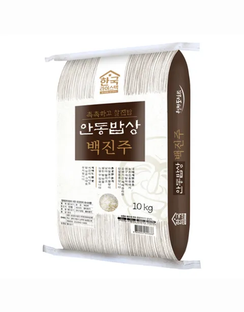 한국라이스텍_안동밥상 백진주 10kg 백미