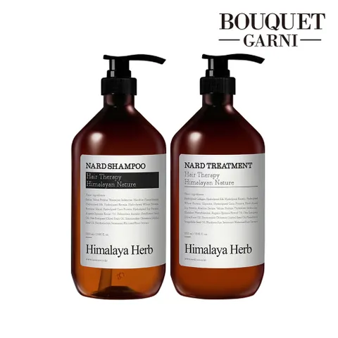 히말라야 허브 나드 토탈케어 샴푸 시그니처향 1000ml x1개+트리트먼트 1000ml x1개