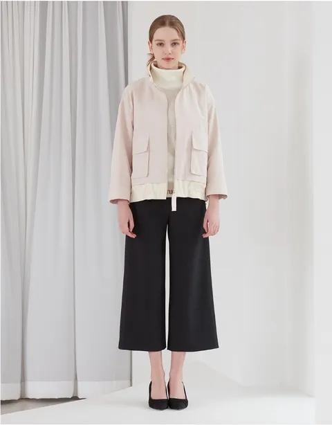 [현대백화점] [손정완] 프릴 포인트 점퍼 ZJP3131010