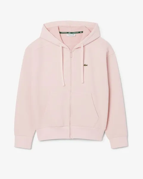 [현대백화점] 라코스테우먼 25FW 더블페이스 피케 후드짚업 스웻셔츠 SF5272-55N ADY +할인쿠폰