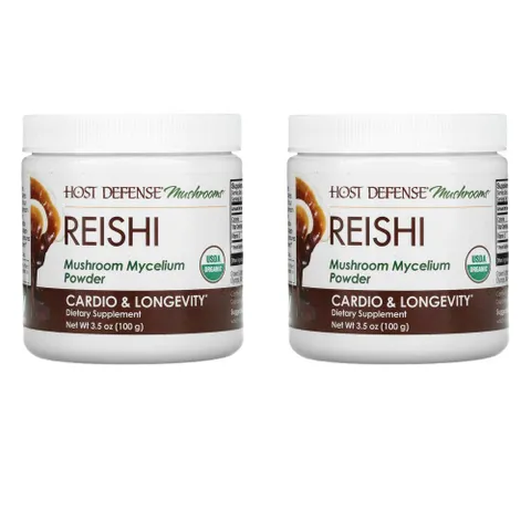 [해외직구] Host Defense 호스트디펜스 레이쉬 머쉬룸 파우더 100g 2팩