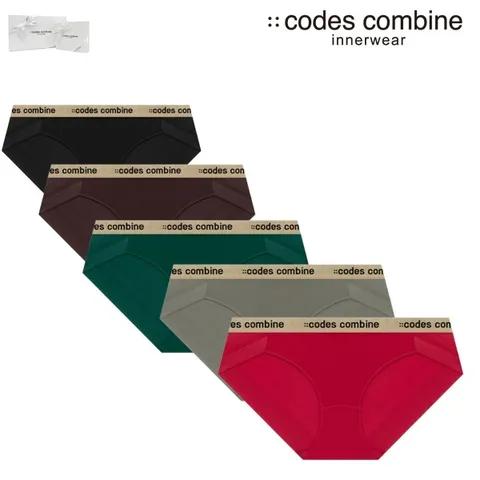 [현대백화점] 코데즈컴바인이너웨어 24 인기 베이직 여성햄팬티(CDWBPB61)5종택1
