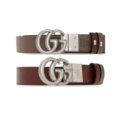 구찌 양면 리버시블 남성 가죽벨트 블랙+브라운 643847 CAO2N 6780 +할인쿠폰