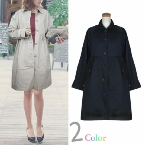 자켓 점퍼 바람막이 재킷 잠바 봄아우터 매력적인 롱 코트 여성 봄