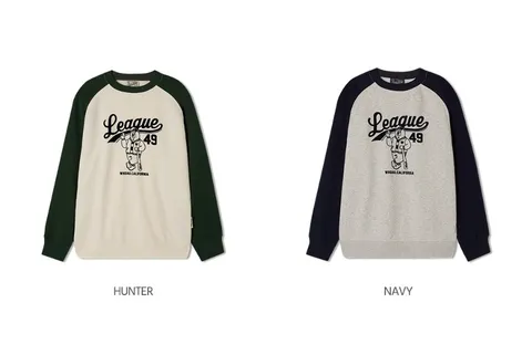 [현대백화점] [후아유] Steve Raglan Sweatshirt (WHMWF4931U) +할인쿠폰