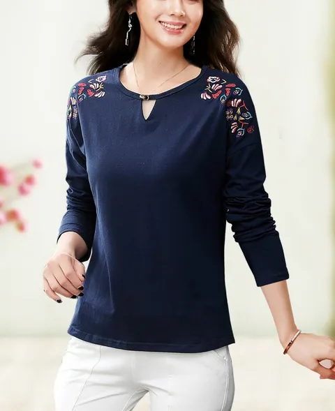 [플러스샵][알트베니]디코브자수풀오버2종